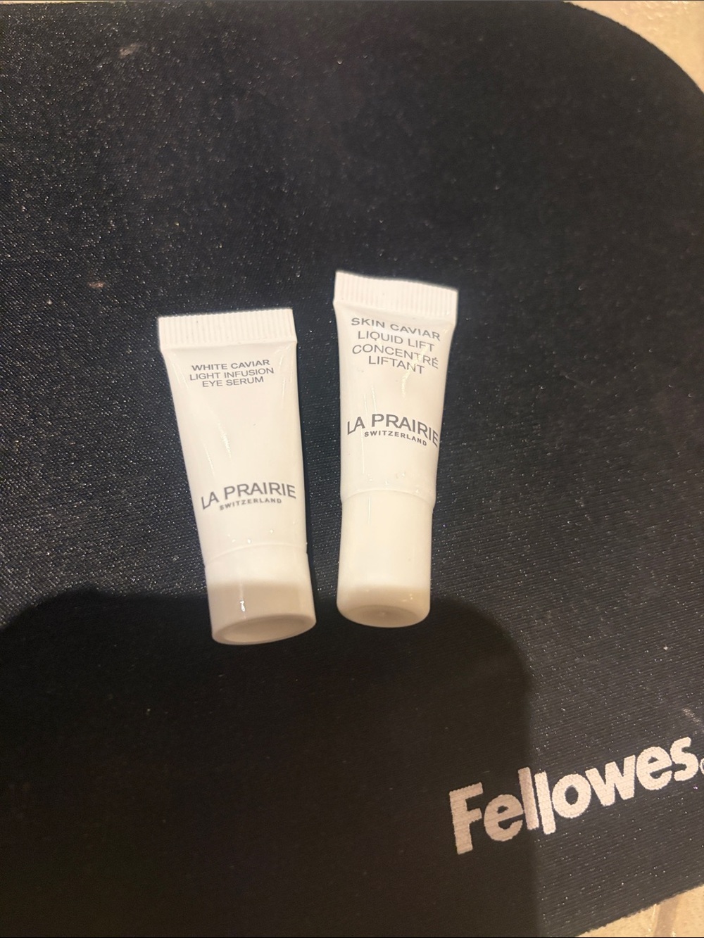 Lot of (2) La Prairie samples NWT eye serum and liquid lift NWT